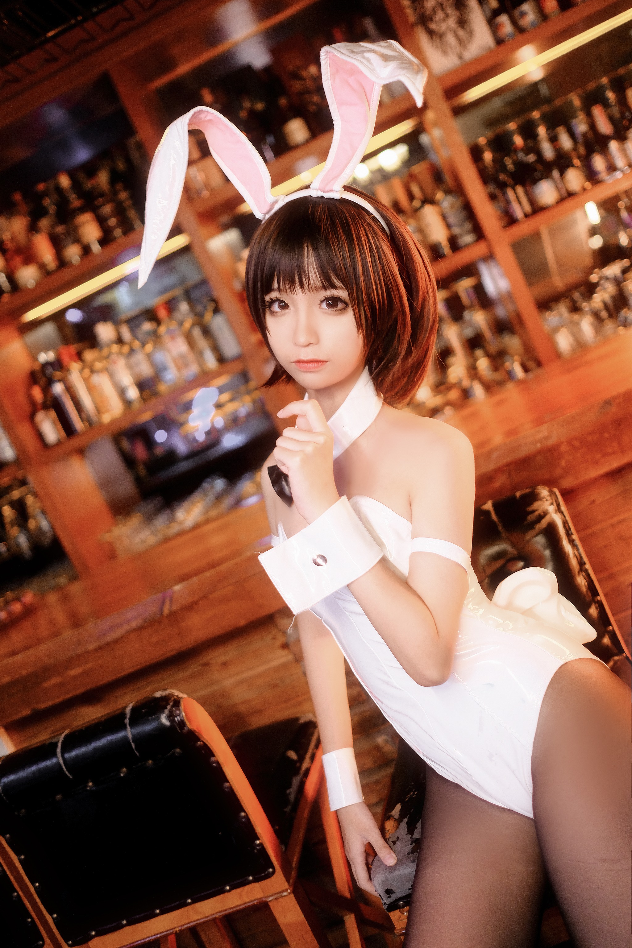蠢沫沫 - NO.035 加藤惠兔女郎[40P]-XikXak